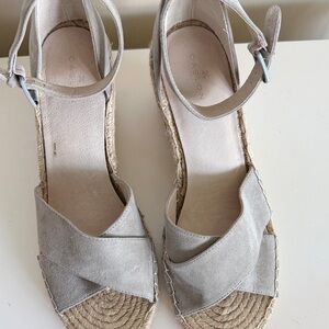 Caslon Women's Light Gray Espadrille Sandals